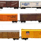 Tyco & Other HO Scale Assorted Freight Cars [6] VG