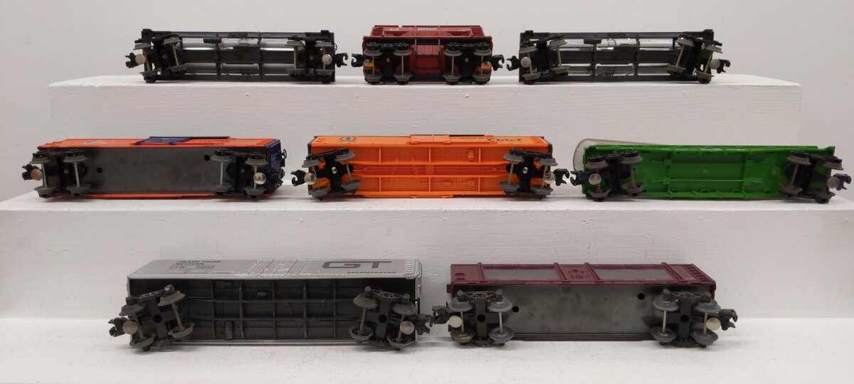 Lionel Assorted O Gauge MPC Freight Cars [8] VG/Box
