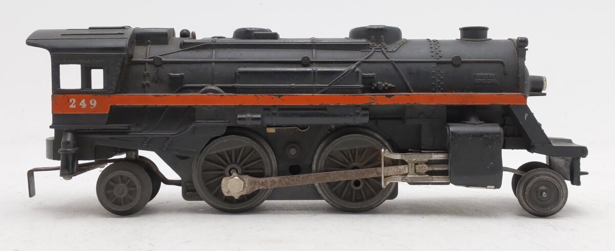 Lionel 249 Vintage O Postwar 2-4-2 Steam Locomotive VG/Box