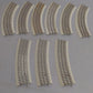Lionel O Gauge Assorted Full Curve Fastracks [9] VG