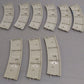 Lionel O Gauge Assorted Full Curve Fastracks [9] VG