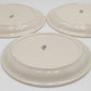 Syracuse China Rio Grande Prospector Pattern Oval Plates (Set of 3) EX