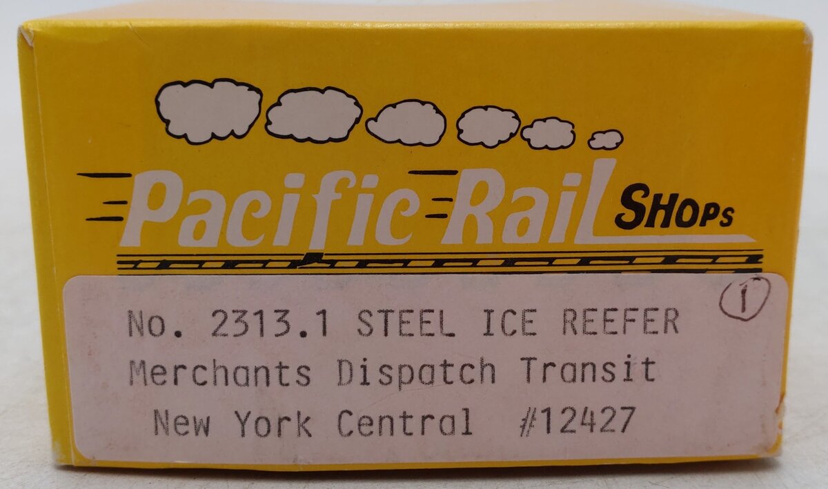 Pacific Rail 2313.1 S Gauge New York Central Refrigerator Car #12427 VG/Box