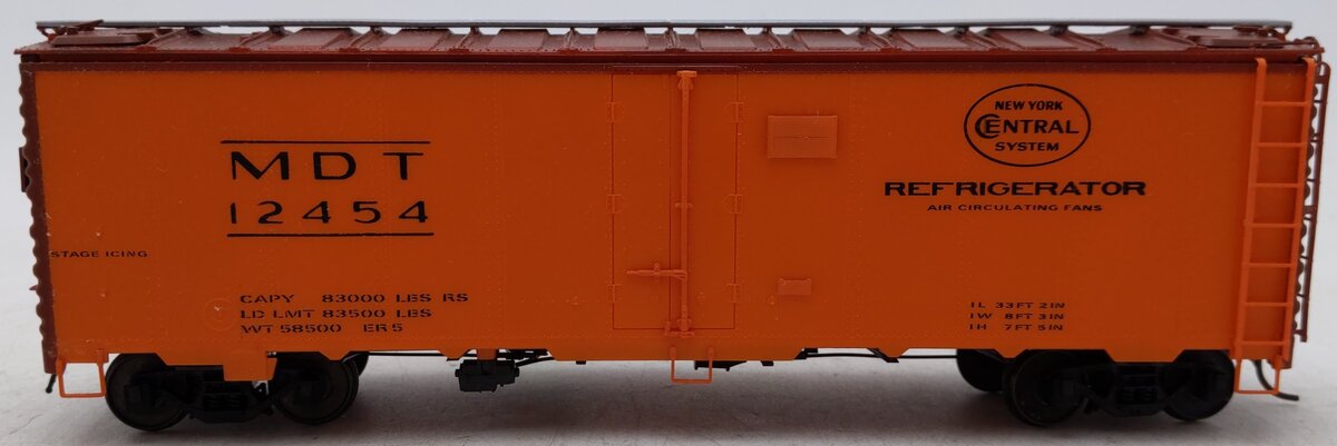 Pacific Rail 2313.3 S Gauge New York Central Refrigerator Car #12454 VG/Box