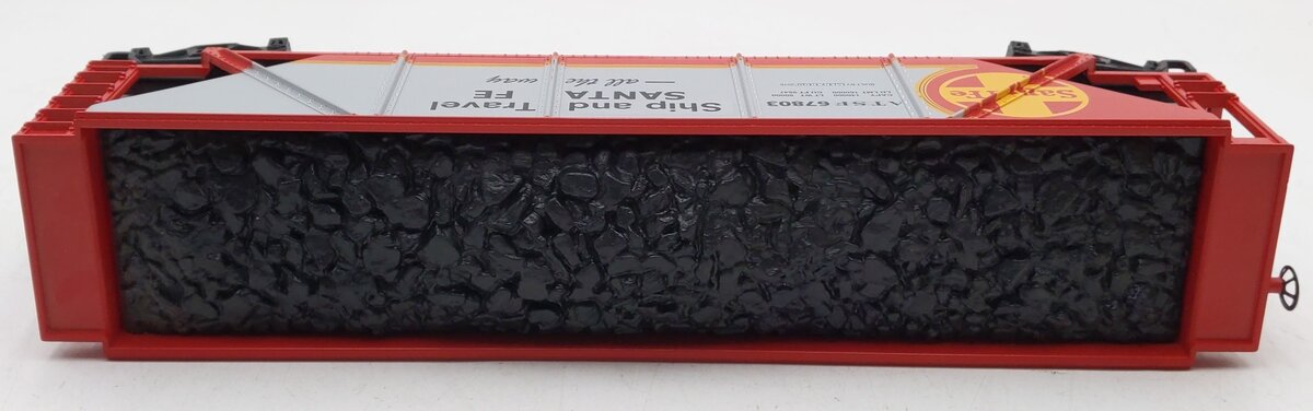 Menards 279-3048 O Gauge Santa Fe 4-Bay Hopper Car #67803 EX/Box