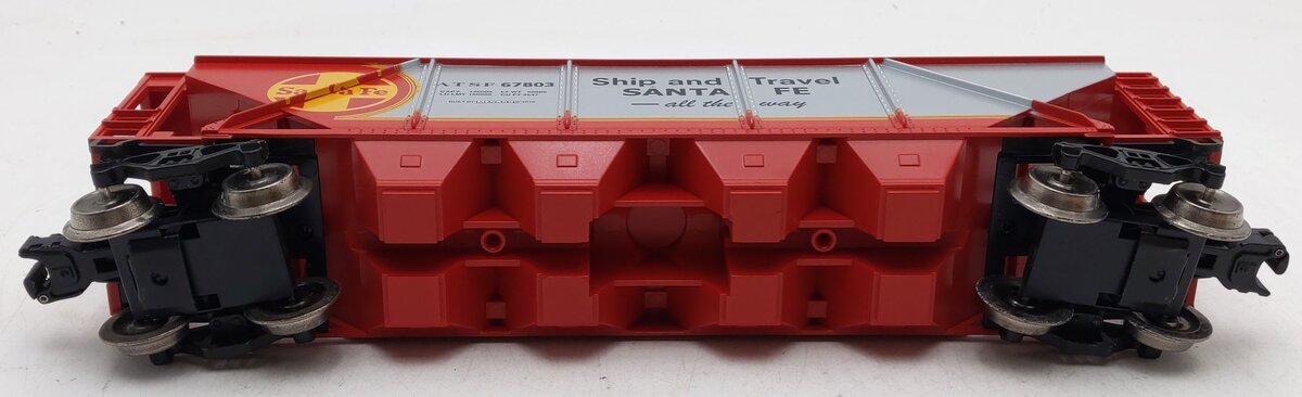 Menards 279-3048 O Gauge Santa Fe 4-Bay Hopper Car #67803 EX/Box