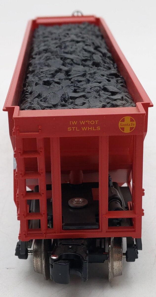 Menards 279-3048 O Gauge Santa Fe 4-Bay Hopper Car #67803 EX/Box