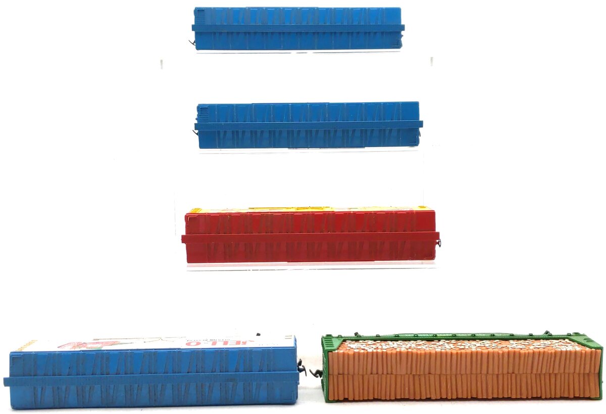 Tyco & Other Assorted HO Scale Freight Cars [5] VG