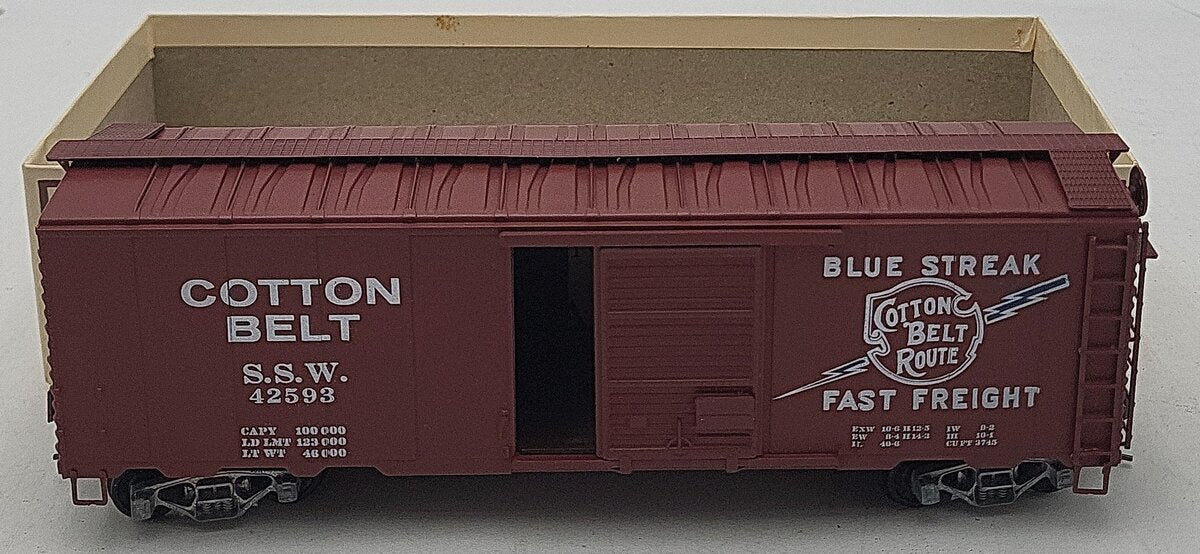 American Models S Scale St. Louis & Southwestern Boxcar #42593 EX/Box