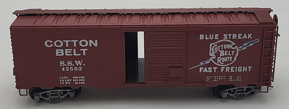 American Models S Scale St. Louis & Southwestern Boxcar #42593 EX/Box