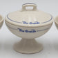 Syracuse China Rio Grande Prospector Pattern Pedestal Sherbet Dishes (Set of 3) EX