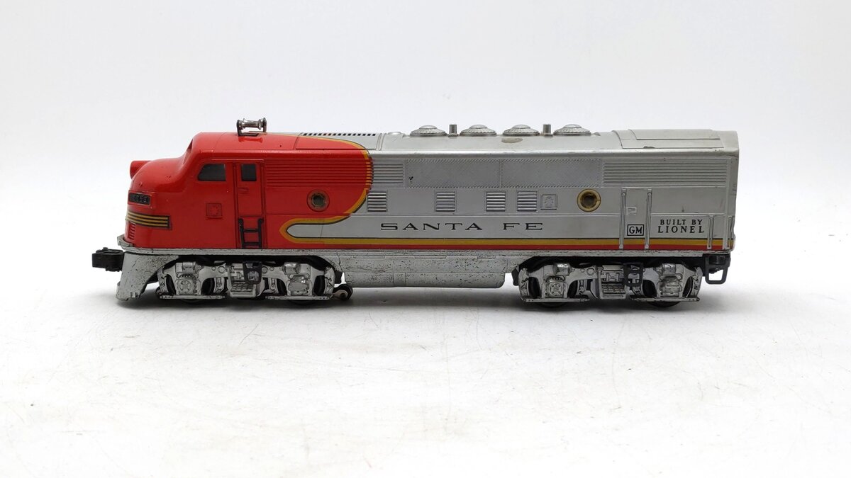Lionel 2353P Vintage O Santa Fe F3 Powered A Unit Diesel VG/Box