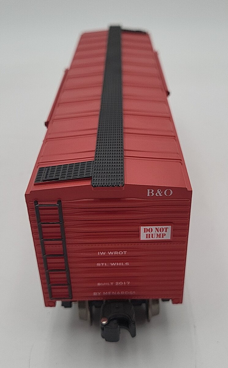 Menards 279-4254 O Baltimore & Ohio Boxcar #12038 LN/Box