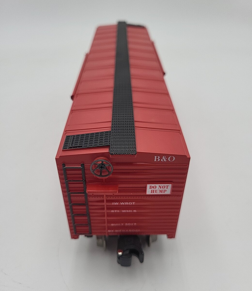 Menards 279-4254 O Baltimore & Ohio Boxcar #12038 LN/Box