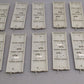 Lionel 6-12014 FasTrack 10 Inch Straight Track (19) VG