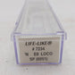 Life Like 7234 N Scale Southern Pacific E8 Diesel Locomotive #6051 EX/Box