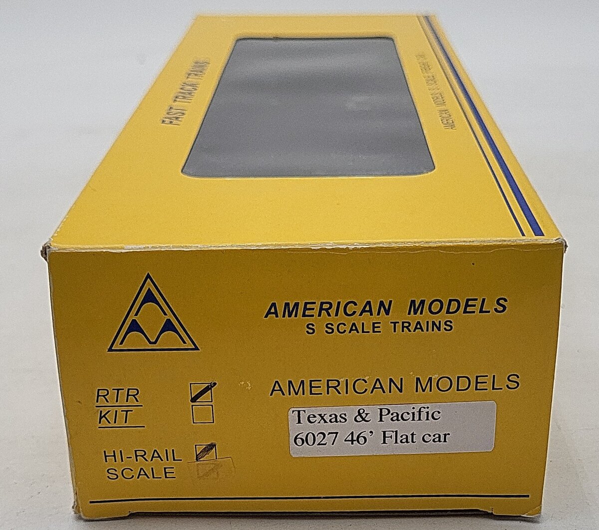 American Models 6027 S Texas & Pacific 46' Flat Car #10234 -CUSTOM EX/Box