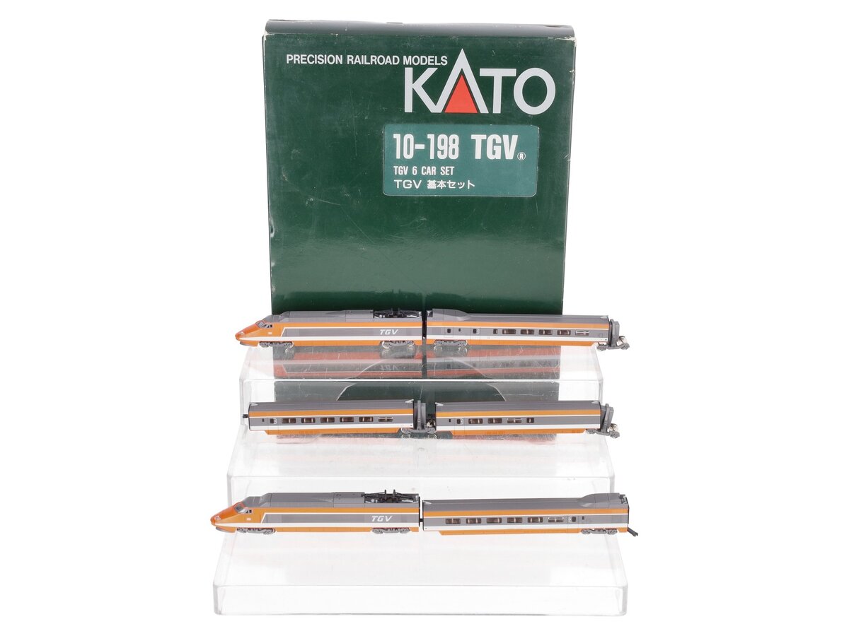 Kato 10-198 N Scale French Railways TGV Electric 6-Car Set LN/Box