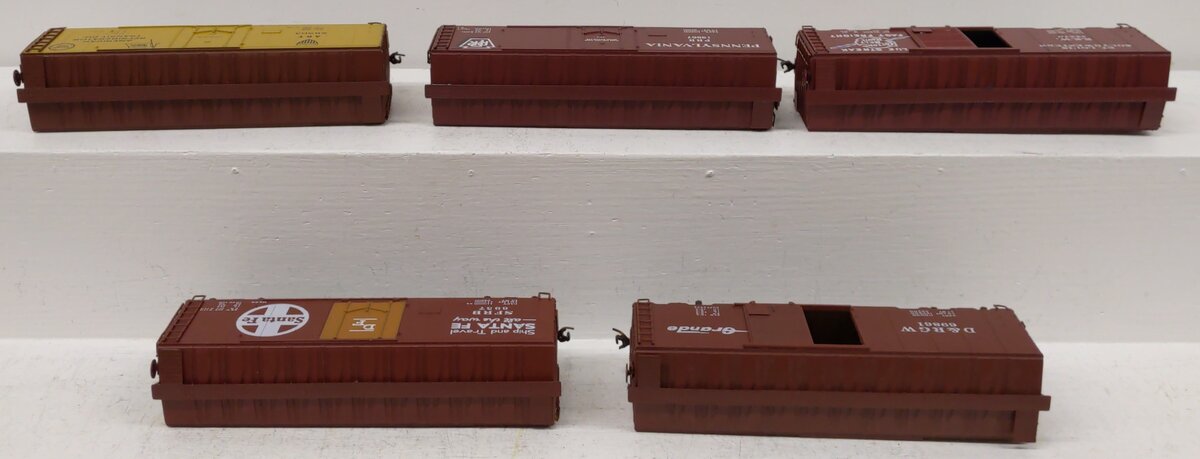 American Models S Scale Assorted Freight Cars #19867,69861,42570,6957,26903 [5] VG/Box
