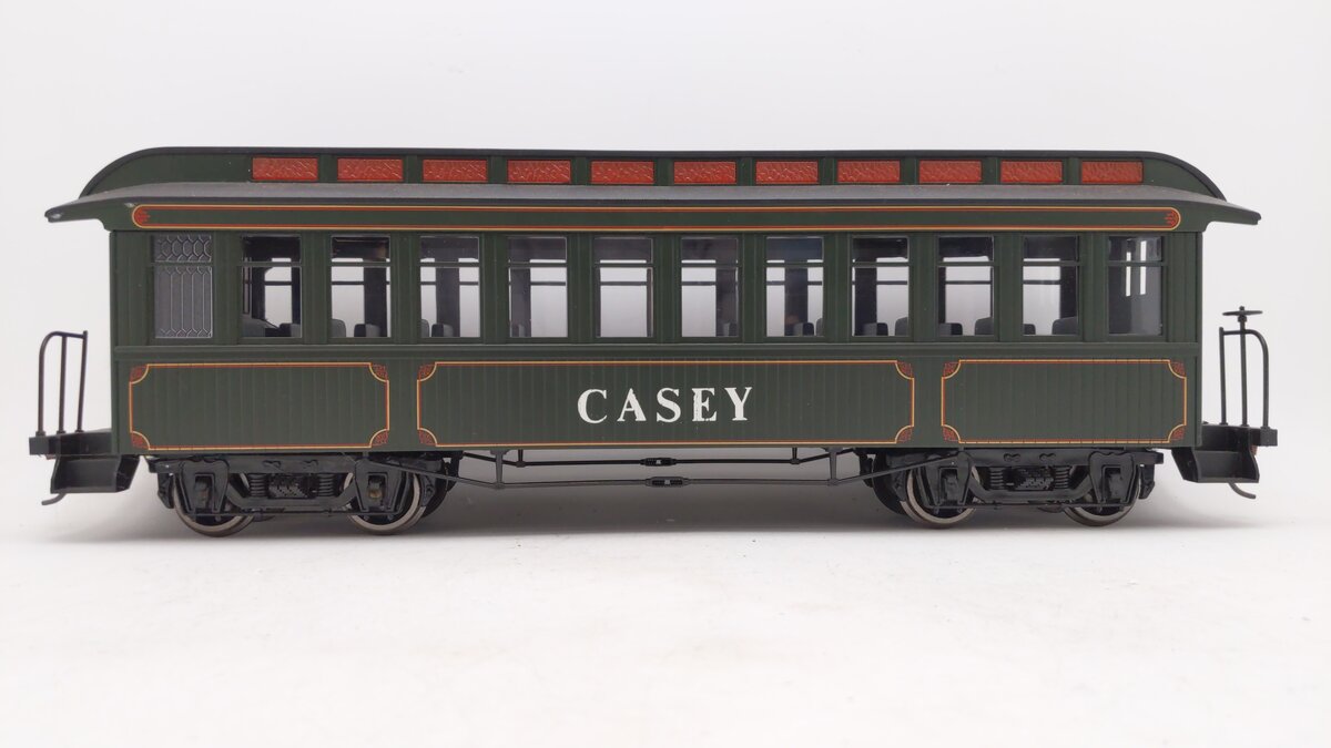 Bachmann 89399 G Scale Jackson Sharp Passenger Coach Car - Custom