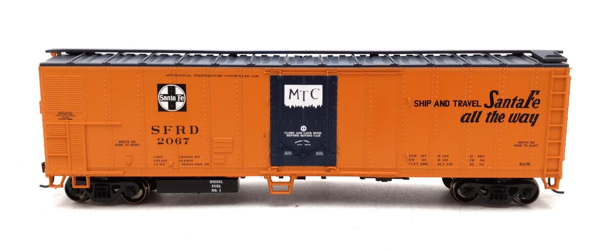 Athearn 76274 HO Scale Santa Fe Super Chief RTR 50' Mechanical Reefer #2067 LN/Box
