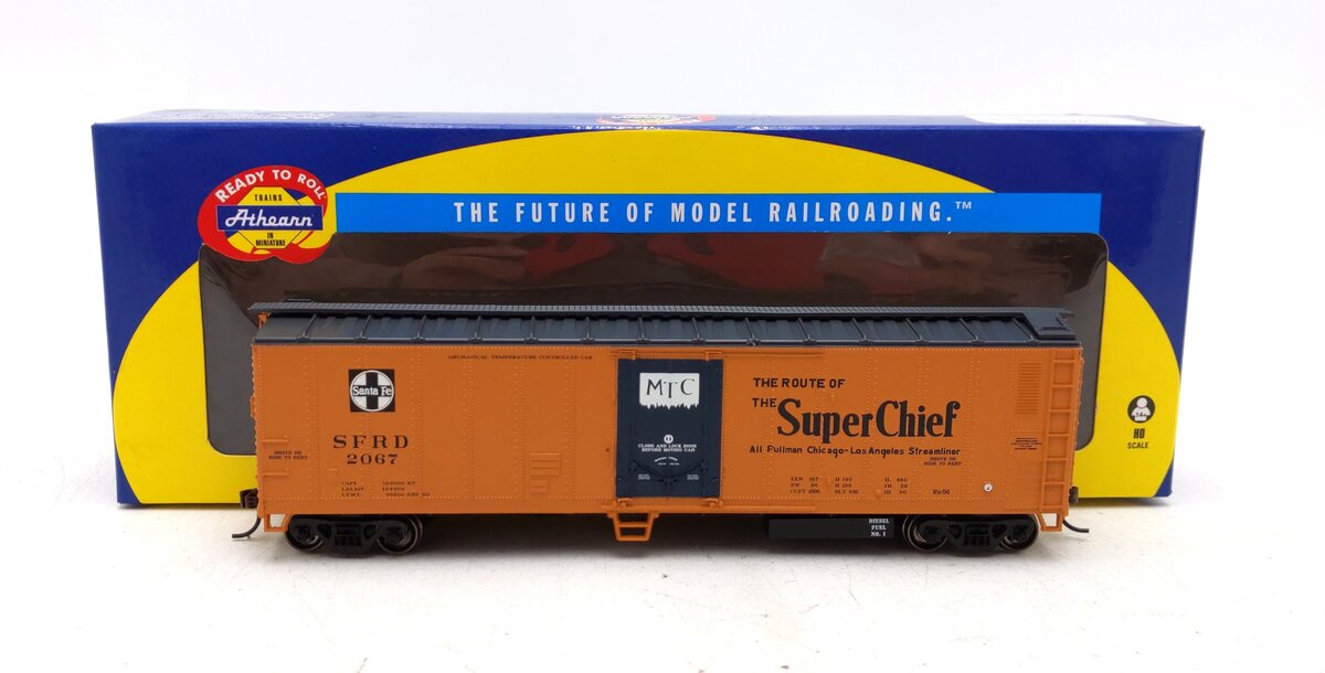 Athearn 76274 HO Scale Santa Fe Super Chief RTR 50' Mechanical Reefer #2067 LN/Box