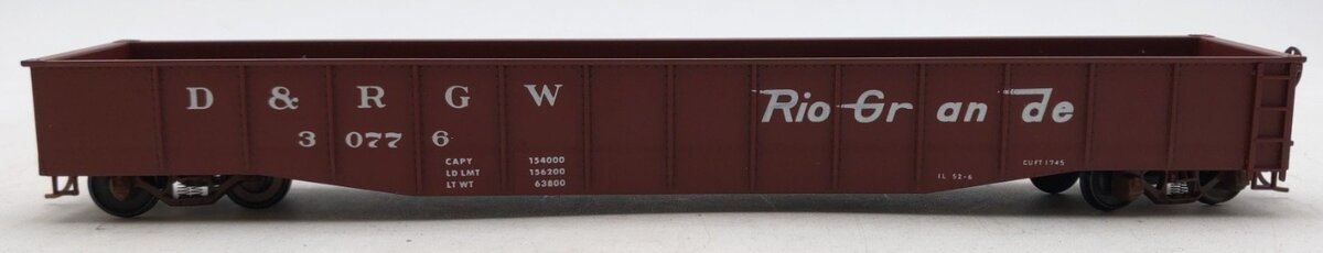 American Models S Scale Denver & Rio Grande Western 52ft Gondola Car #30776 LN/Box