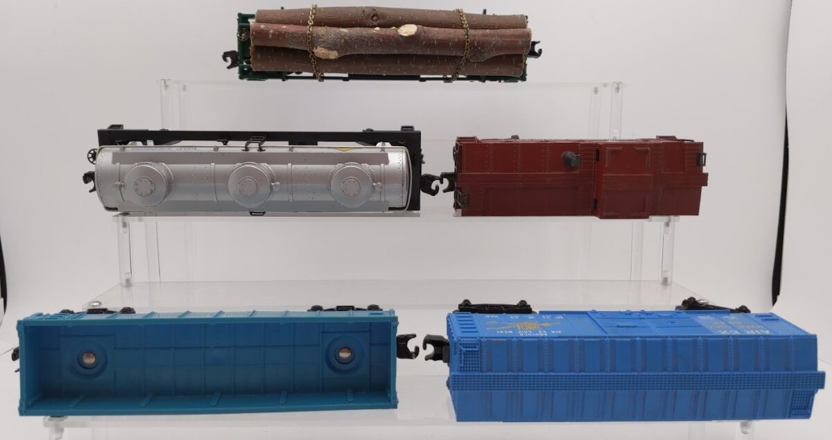 Lionel 6044, 6457, 6415, 6361, & 6142 Vintage O Gauge Postwar Freight Cars [5]