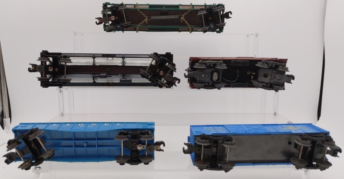 Lionel 6044, 6457, 6415, 6361, & 6142 Vintage O Gauge Postwar Freight Cars [5]
