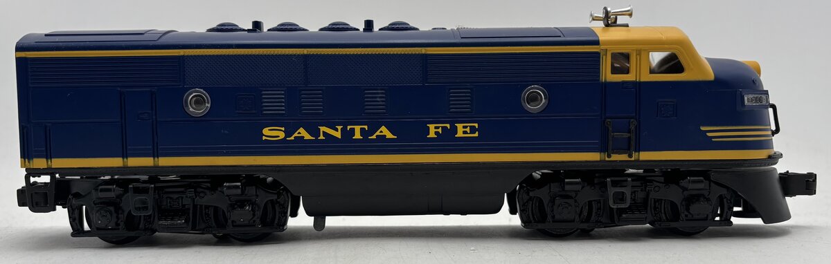 Lionel 6-18117 O Gauge Santa Fe Blue/Yellow F3 AA Diesel Set EX/Box