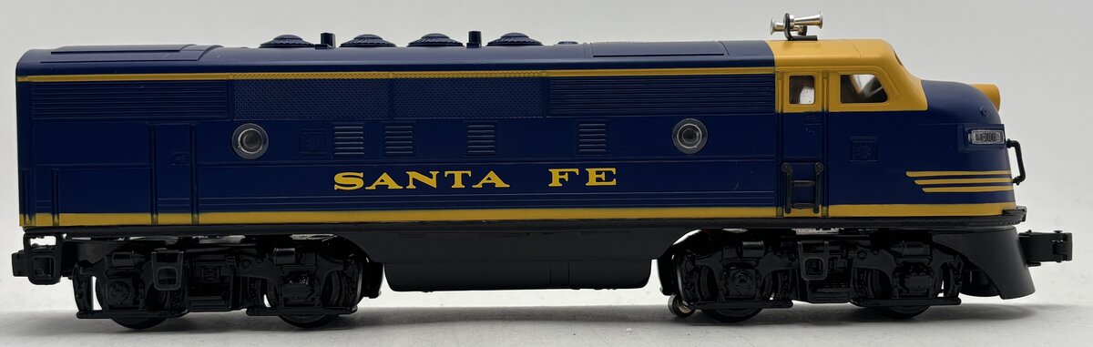 Lionel 6-18117 O Gauge Santa Fe Blue/Yellow F3 AA Diesel Set EX/Box