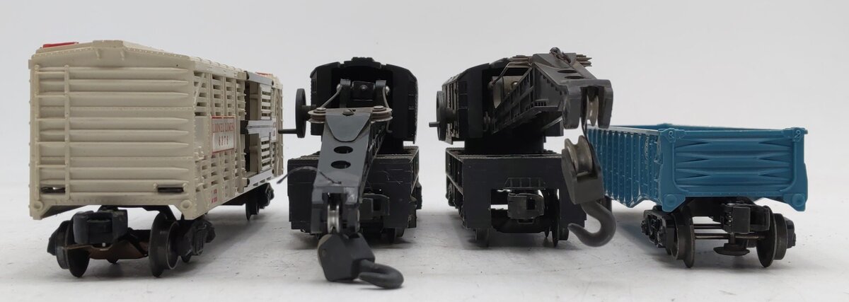 Lionel Vintage O Gauge Freight Cars #2460,6162,6376,6460 [4] VG
