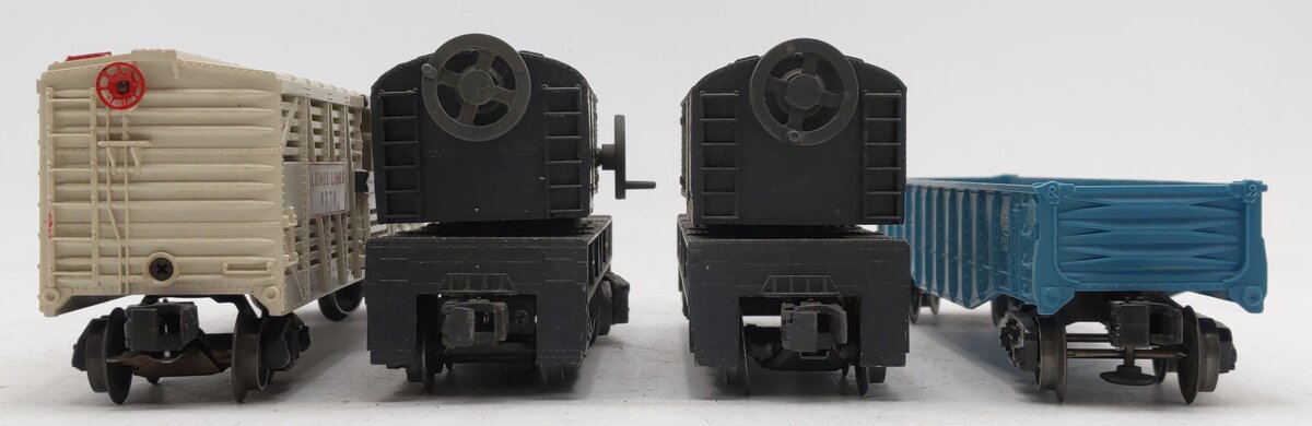 Lionel Vintage O Gauge Freight Cars #2460,6162,6376,6460 [4] VG
