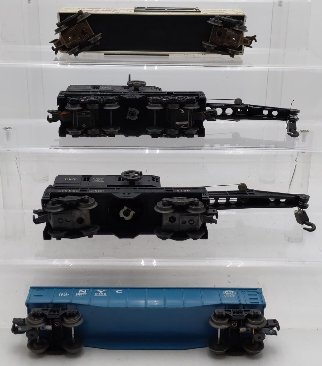 Lionel Vintage O Gauge Freight Cars #2460,6162,6376,6460 [4] VG
