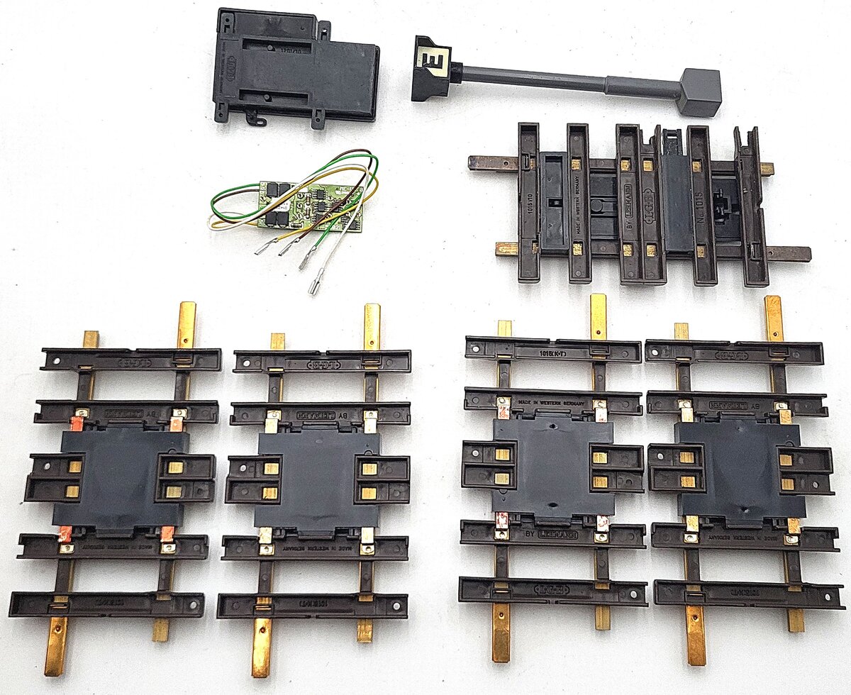 LGB G Scale Assorted Track Accessories: 1015K, 1015K, 55021, 1056 [4] EX/Box