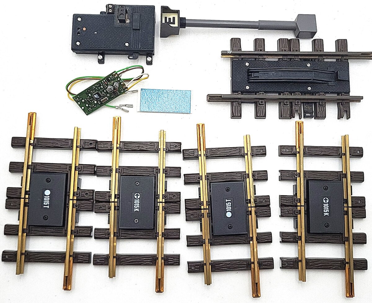 LGB G Scale Assorted Track Accessories: 1015K, 1015K, 55021, 1056 [4] EX/Box