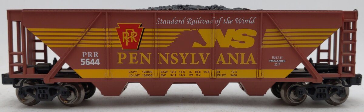 Menards 279-3047 O Pennsylvania Hopper Car #5644 EX