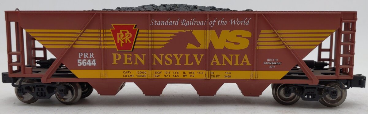 Menards 279-3047 O Pennsylvania Hopper Car #5644 EX