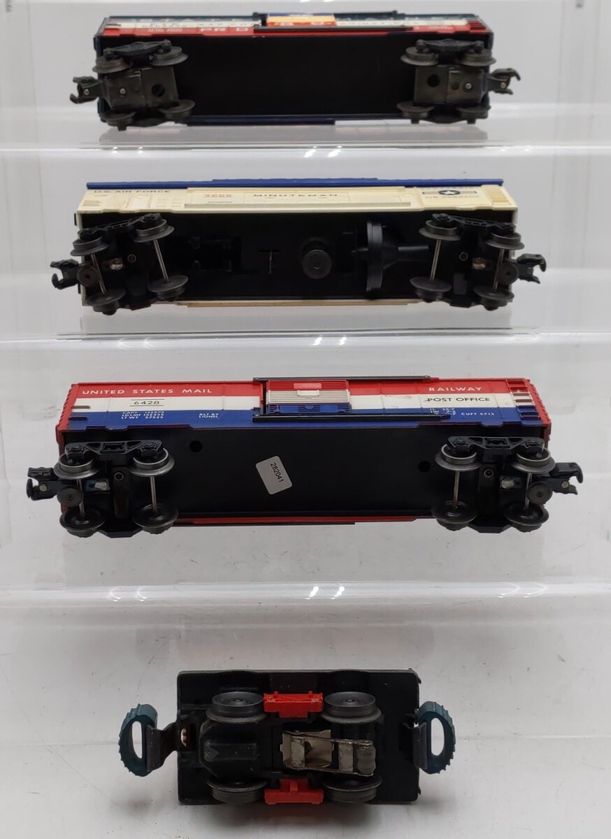 Lionel Vintage O Gauge Freight Cars #50,3665,6428,6464275 [4] VG