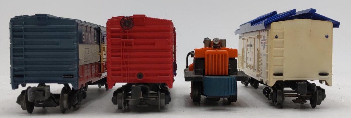 Lionel Vintage O Gauge Freight Cars #50,3665,6428,6464275 [4] VG