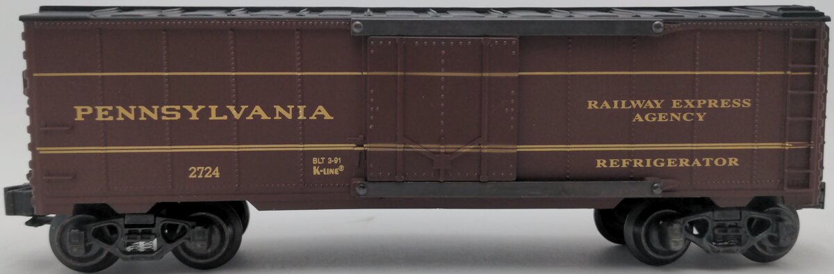 K-Line K80-7508 Pennsylvania Rail Road Classic Mail Car #2724 EX/Box
