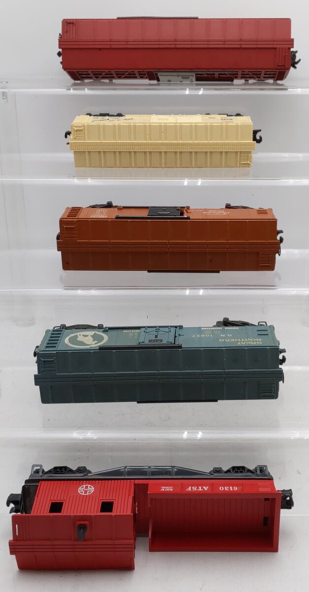 Lionel Vintage O Gauge Freight Cars #6434,6130,6014,159000,10637 [5] VG