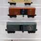 Lionel Vintage O Gauge Freight Cars #6434,6130,6014,159000,10637 [5] VG
