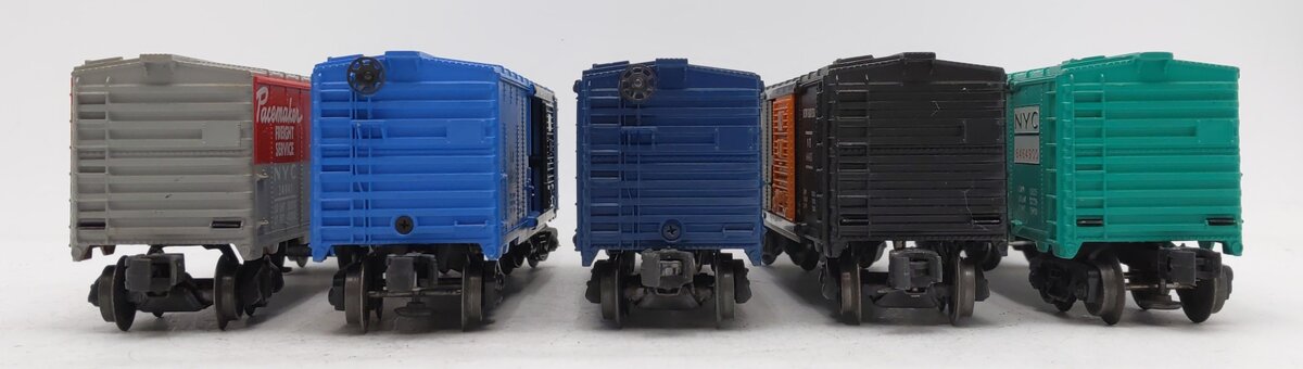Lionel Vintage O Gauge Boxcars #34941,6468,6464425,6464475,6464900 [5] VG