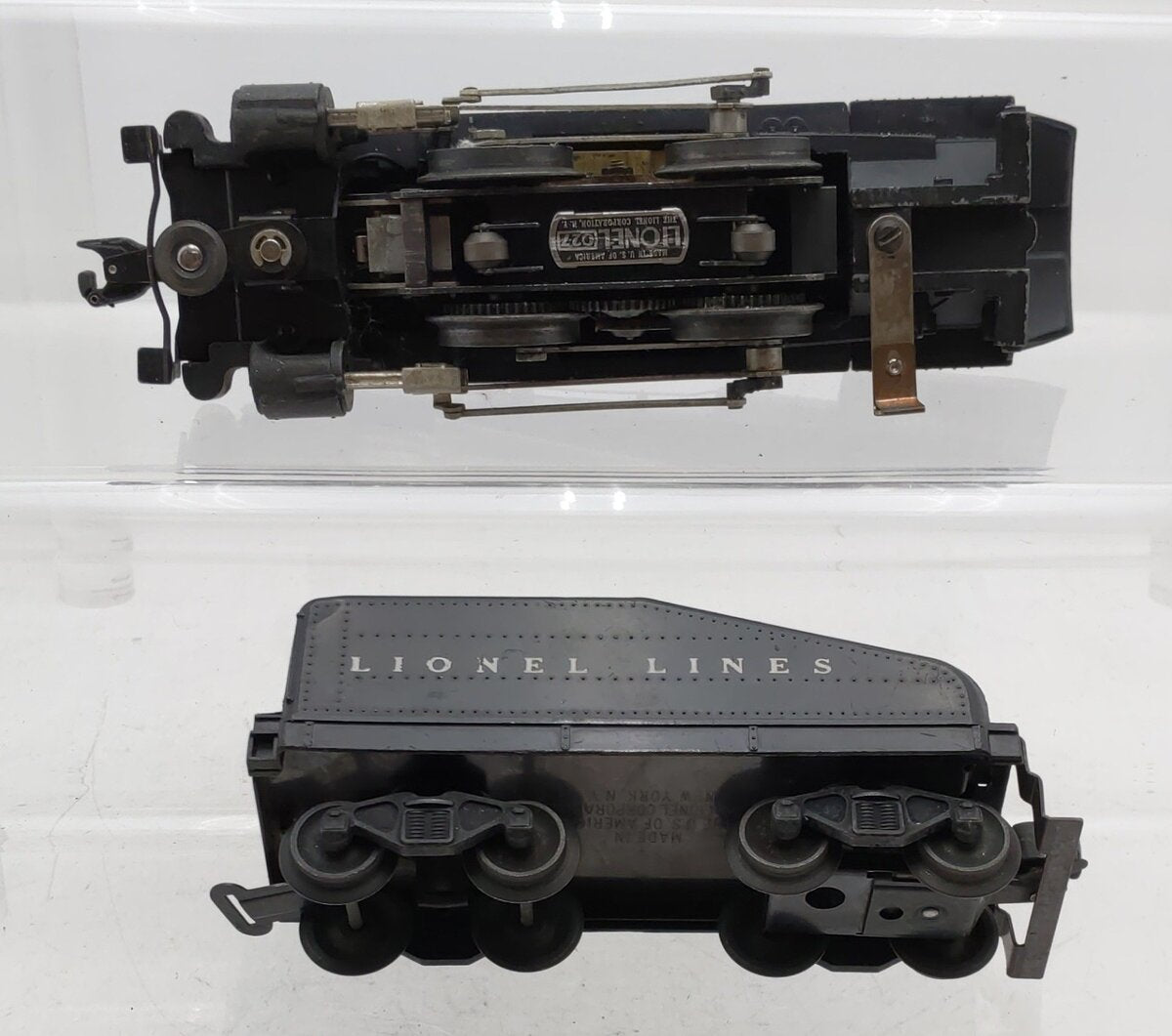 Lionel 1615 Vintage O 0-4-0 Die-Cast Steam Switcher Locomotive & Tender VG