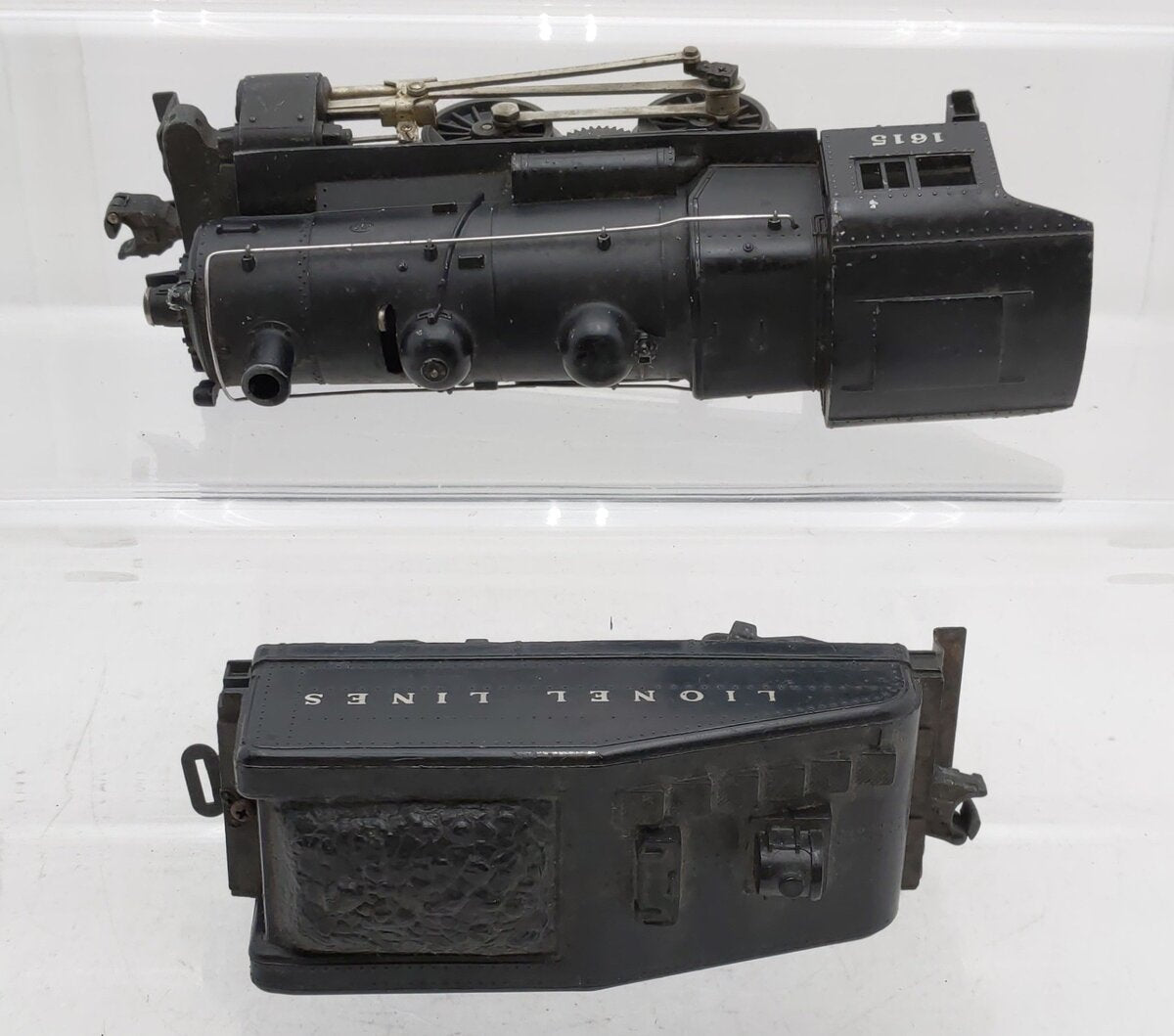Lionel 1615 Vintage O 0-4-0 Die-Cast Steam Switcher Locomotive & Tender VG