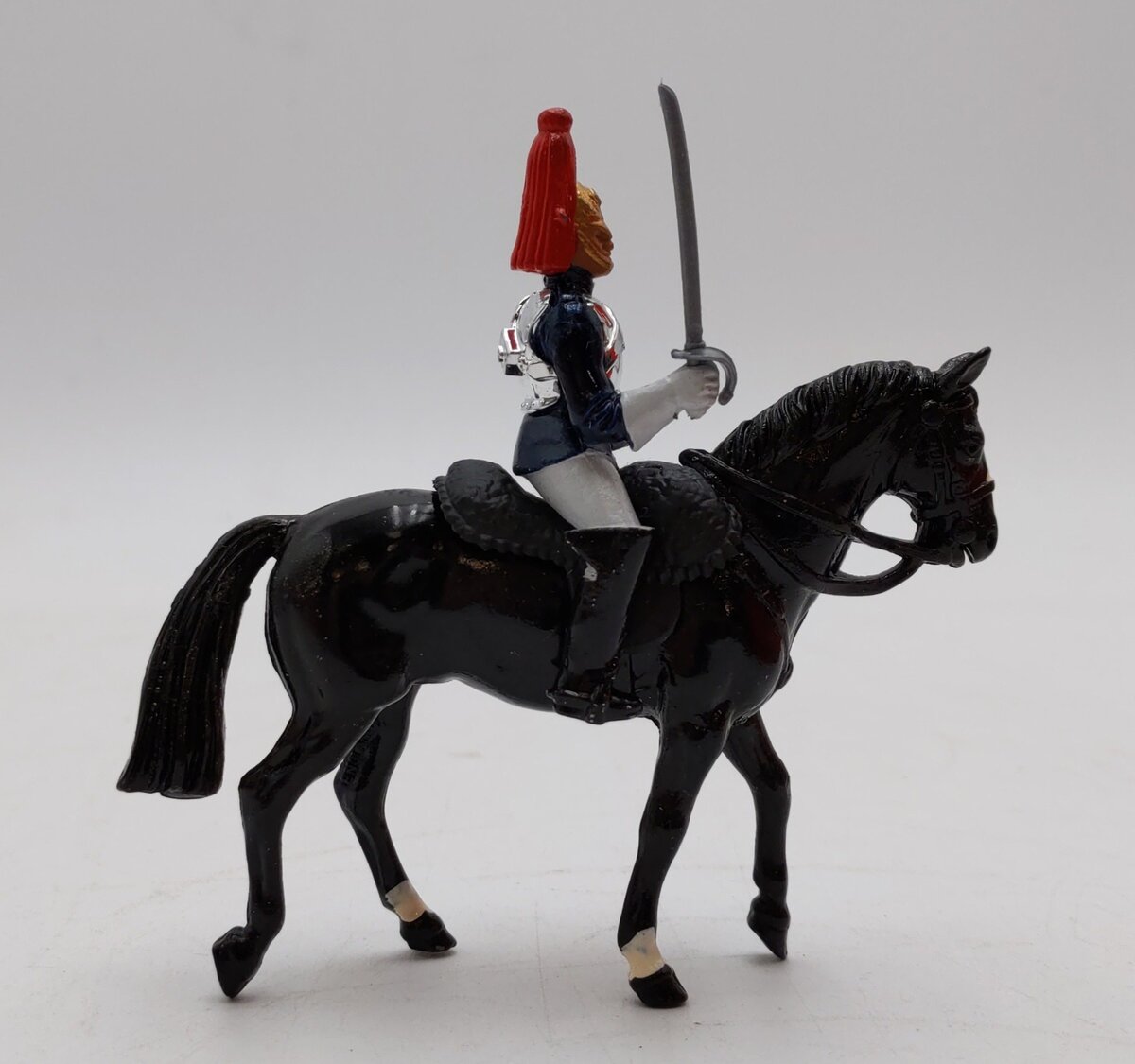 Britains Metal-Models 1:32 Hand Painted 7245 Blues & Royals Standard Bearer LN/Box