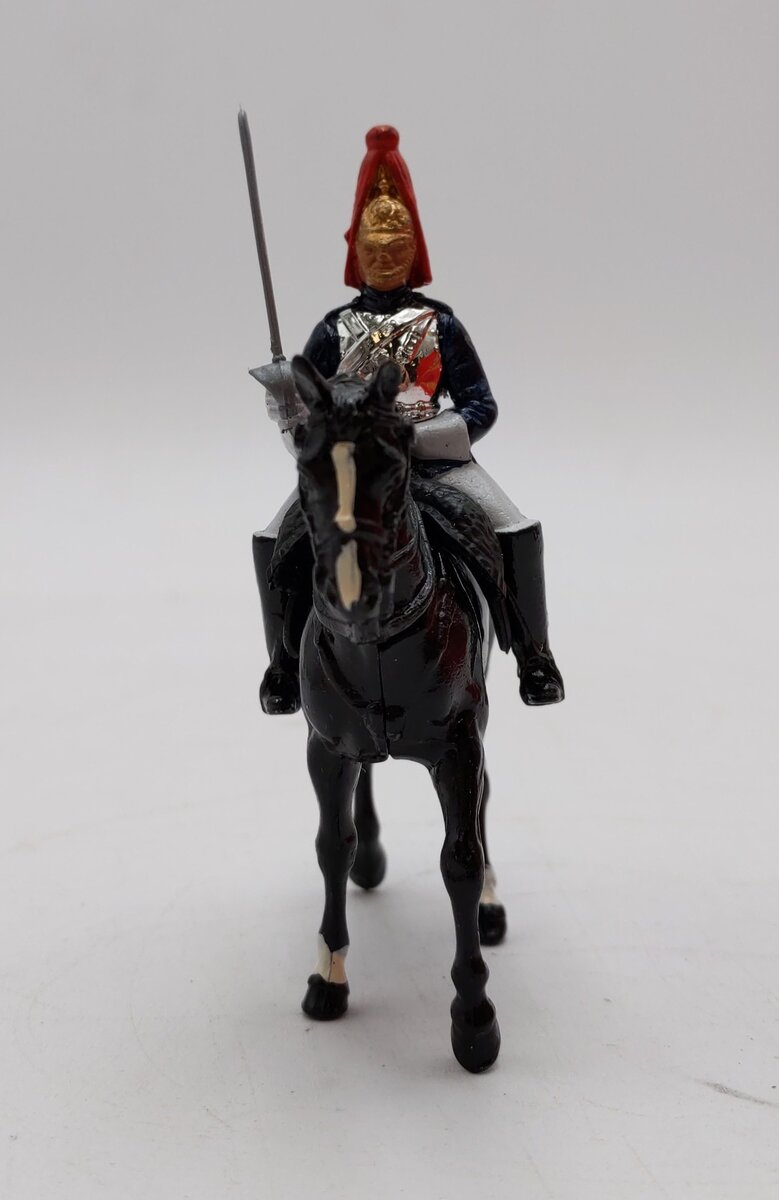Britains Metal-Models 1:32 Hand Painted 7245 Blues & Royals Standard Bearer LN/Box