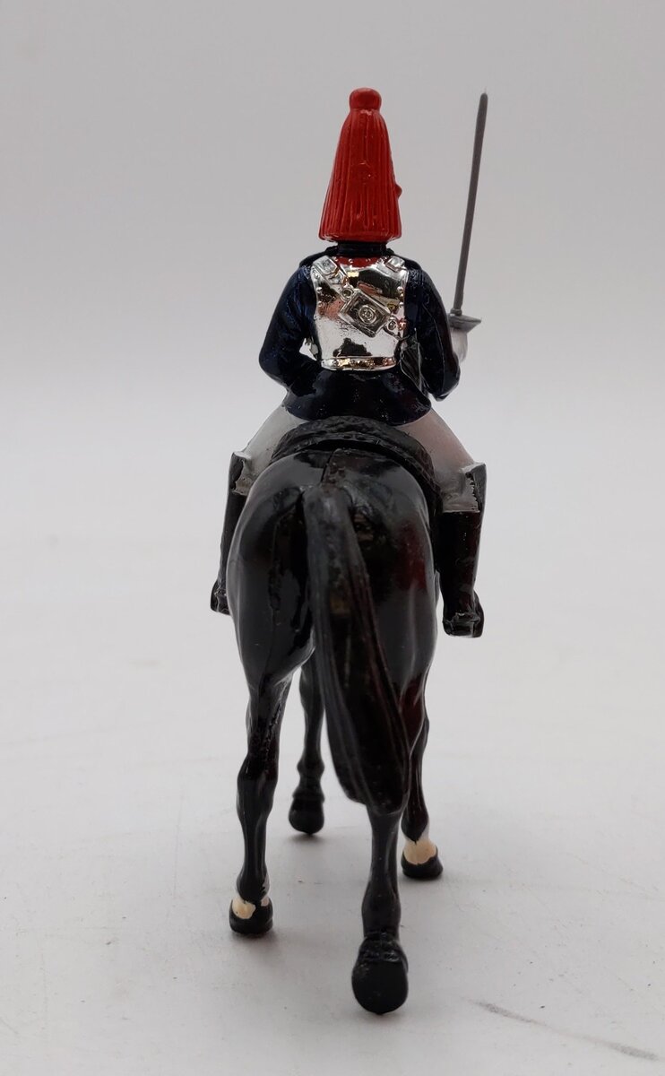 Britains Metal-Models 1:32 Hand Painted 7245 Blues & Royals Standard Bearer LN/Box