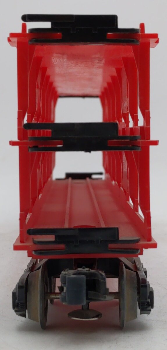 Lionel 6-9281 O Gauge Santa Fe Tri-level Auto Carrier EX